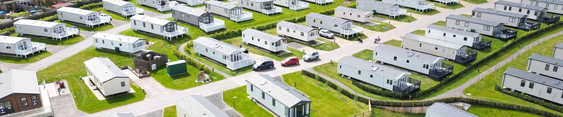 Caravan site banner