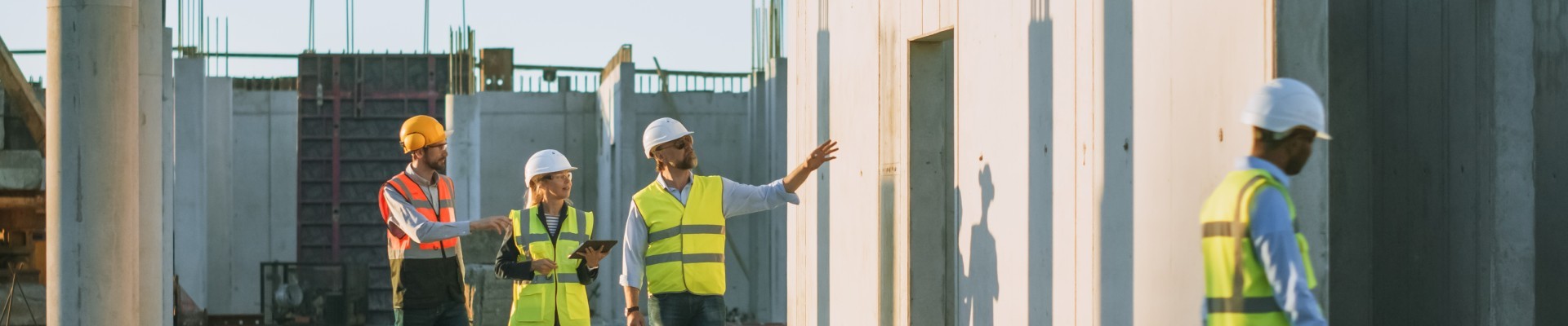 Construction banner