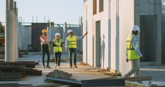 Construction banner