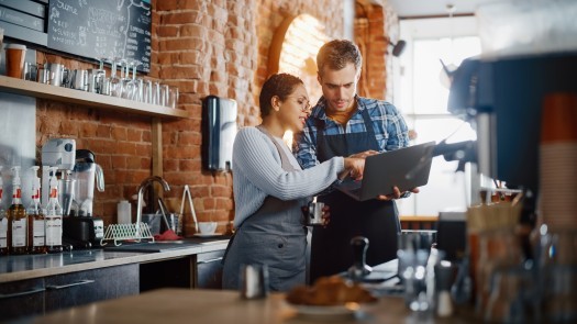 Coffee shop owners