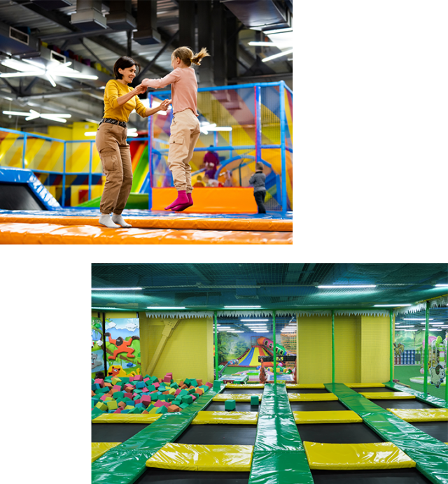 Trampoline Park Business Sales Artboard